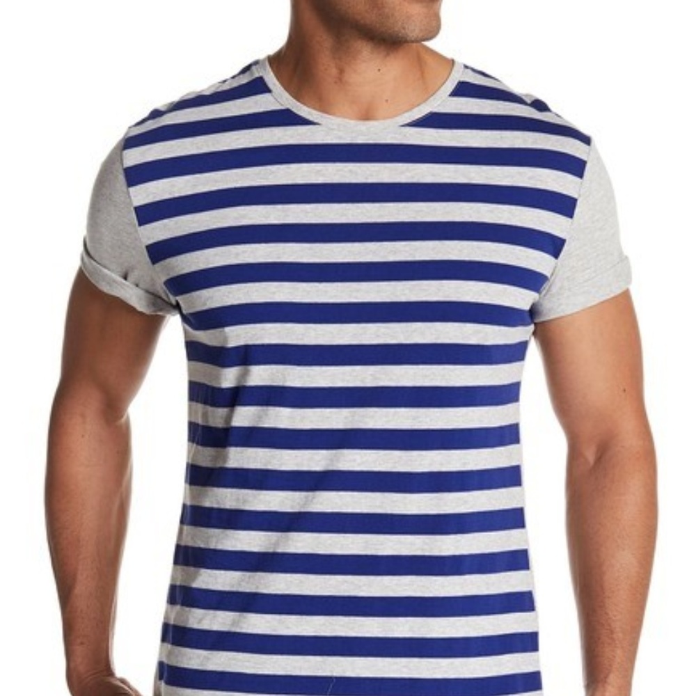 Slate & Stone Striped Short Sleeve Shirt